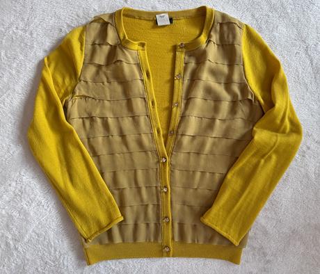 J. crew elegantný nadčasový sveter - merino+hodváb, xs