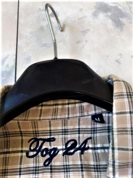 Trendová moderná naturálna košela m/l, l