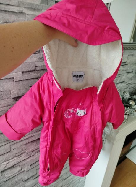 Nepremokavá teplúčka kombinéza 18/24mesiacov, 86