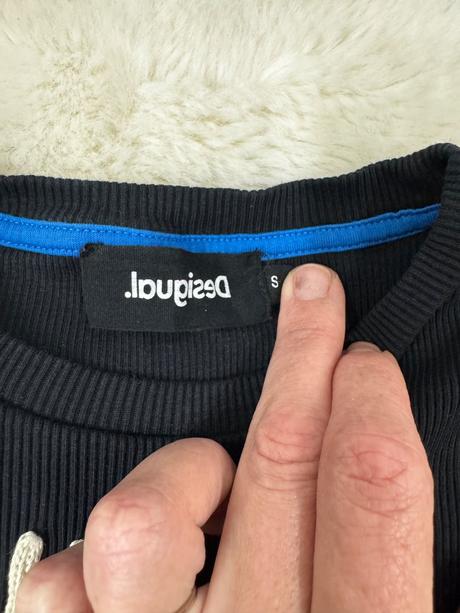 Tričko s dlhým rukávom, desigual,s