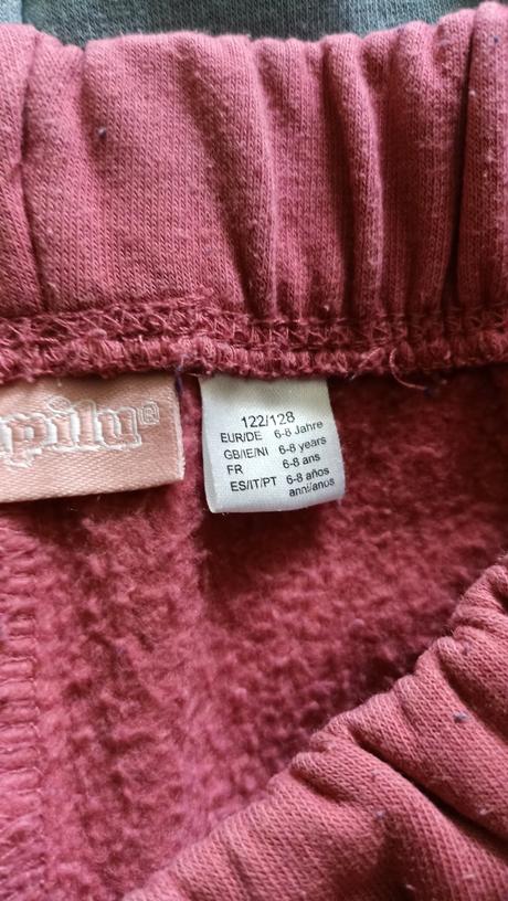 2x hrubšie tepláky lupilu veľ. 122/128, lupilu,122