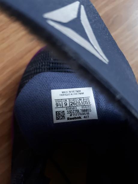 Tenisky reebok crossfit 26, reebok,26