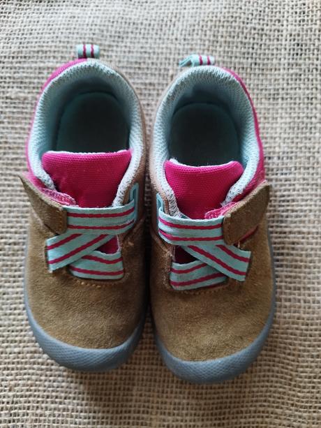 Kožené topánky 24, quechua,24