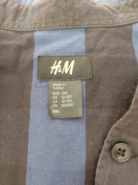 Košeľa, h&m,158