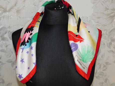 Codello luxusna hodvabna šatka, m