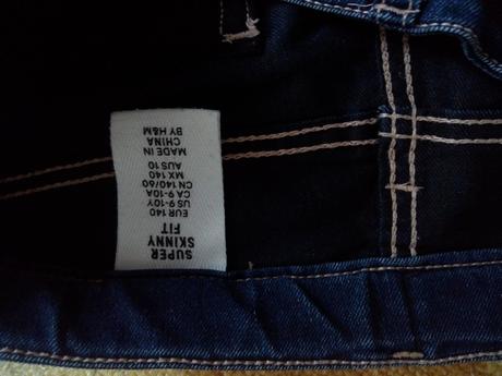 Riflové kraťasy, denim,134