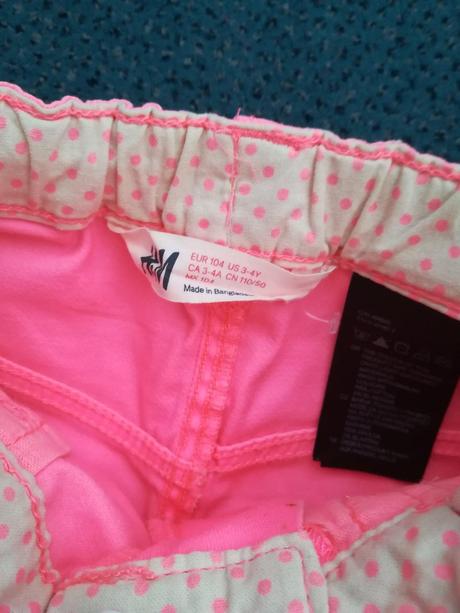 Nenosena krasna sukna, iba oprata, h&m,104