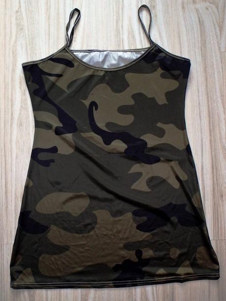 Army maskáčové zelené minišaty/tunika, v. m/l/xl, s