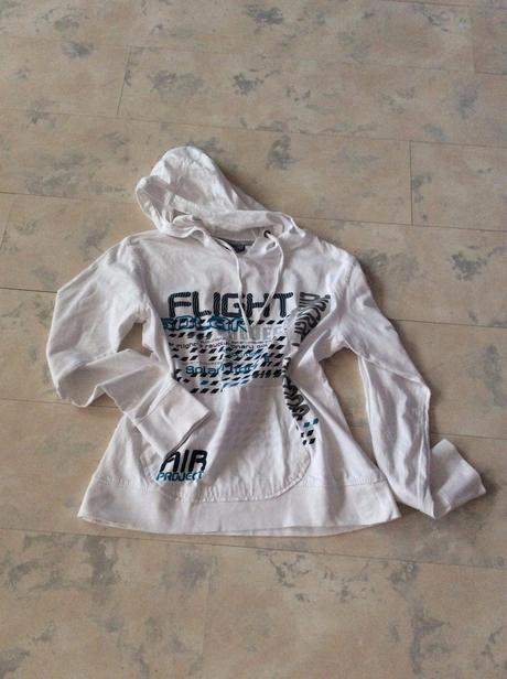 Tenká mikinka s kapucňou, 158