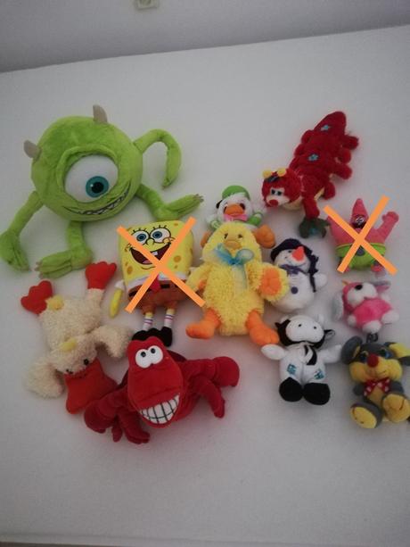 Rôzne plyšáky, 