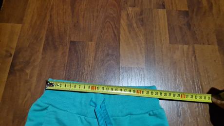 Tepláky s trblietkami, zelené, lusa,122