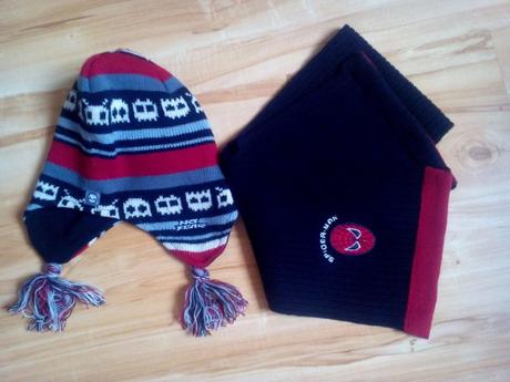 Čiapka+šál 116/122, 122