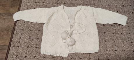 Ručne pletený svetrík 68/74, 68 / 74