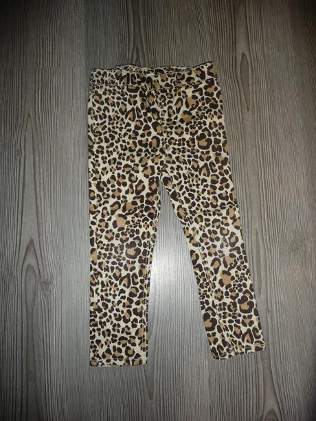 Nohavicové legíny, h&m,98