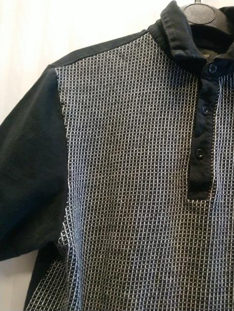 Čierne tričko s bielym vzorom, river island, xxs, river island,xs