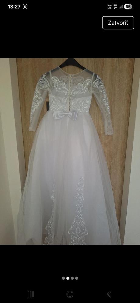 Šaty 1 sv prijimanie, 134