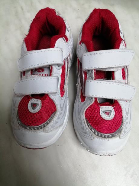 Botasky pre dievčatka bielo červené vel. 26, 26