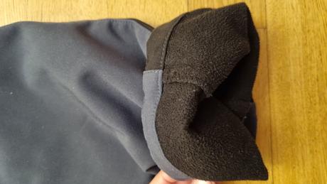 Turisticke nohavice softshell, 128