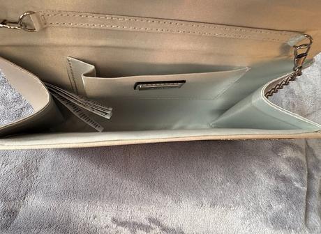 Aldo kabelka s kamienkami a striebornou retiazkou, aldo