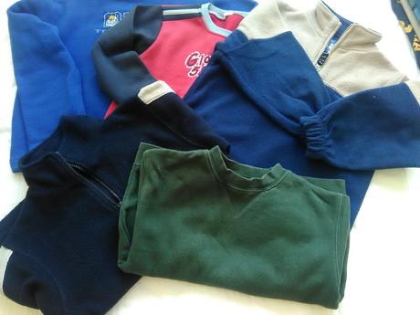 5x mikina pre chlapca, 110