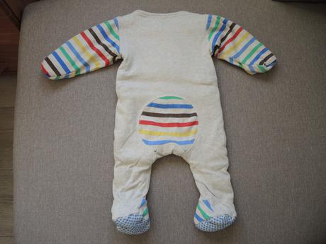 Overalík s traktorom, mothercare,68