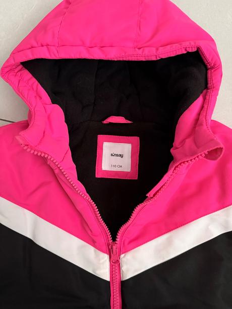 Zimný komplet (bunda, otepľovačky, snehule), sinsay,110