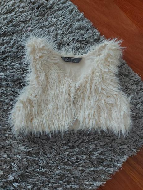 Huňatá vestička / bolerko lindex 92, lindex,92