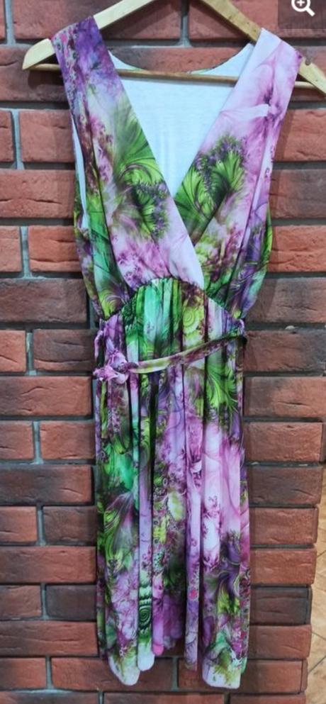 Šaty letné kvetované, m