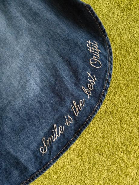 Raz oblečená rifľová košela ovs, top stav, ovs,140