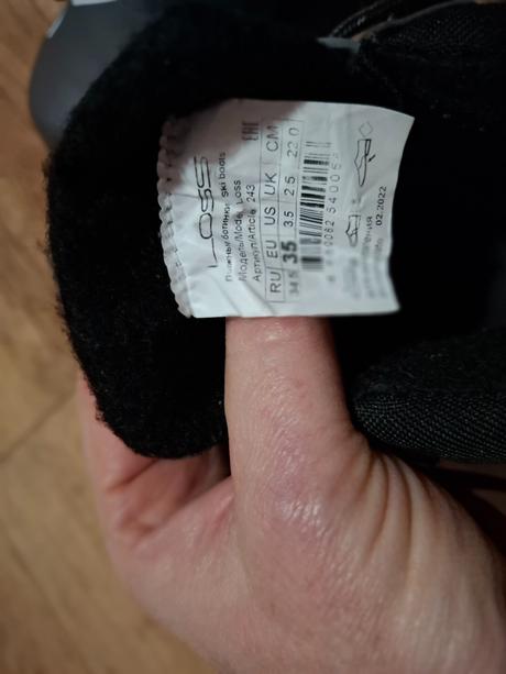 Topánky na bežky nnn, 35