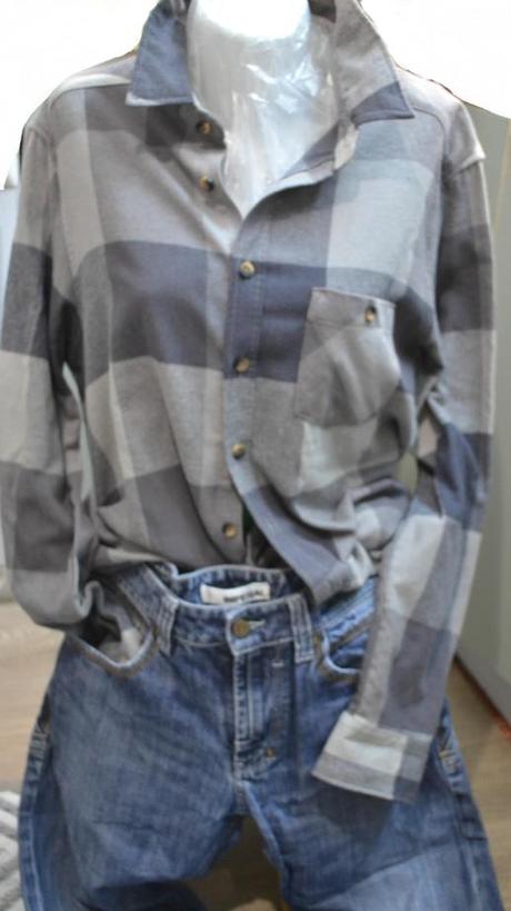 Unisex teplá flanelová košeľa m/l, m