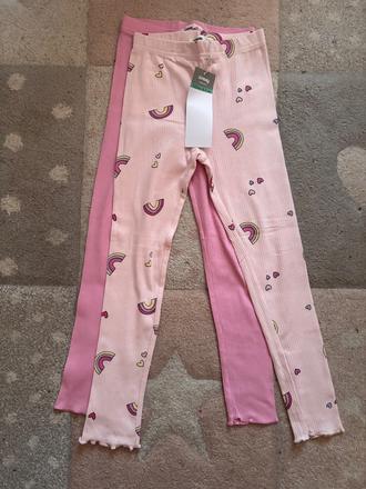 2x nove rebrovane leginy sinsay 122, sinsay,122