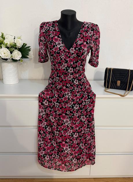 H&m kvetinové šaty elegantné, h&m,s