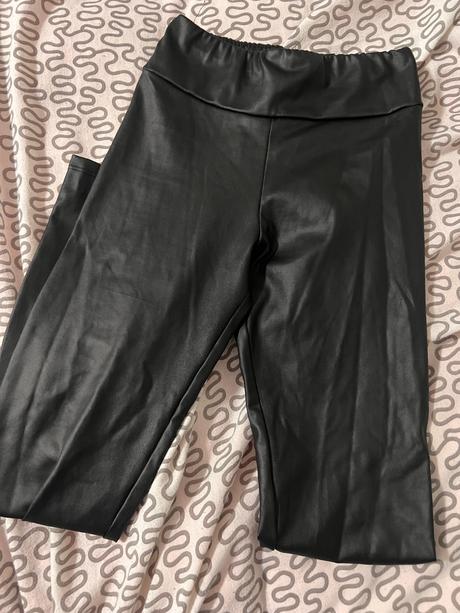 Kožené nohavice/legíny, terranova,xs