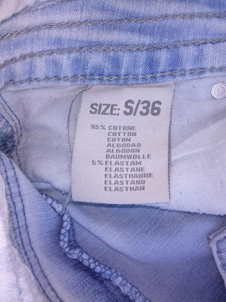 Rifle bledomodré s (36), s