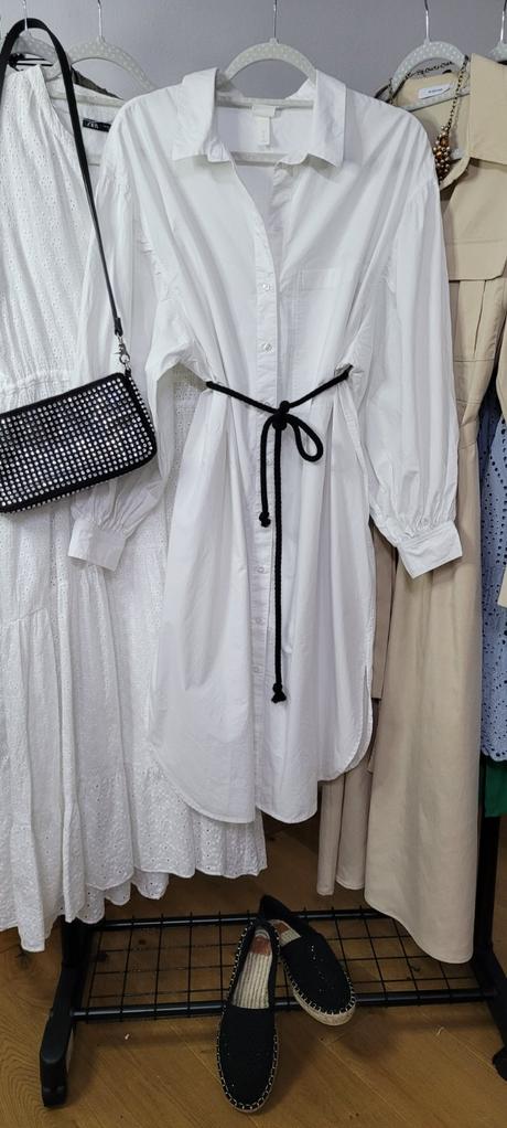 Košeľové šaty h&m, h&m