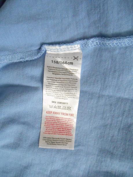 Bavlnená nočná košeľa destination veľ.158/164, 158