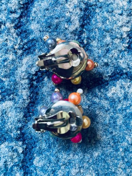 Staré vintage náušnice,