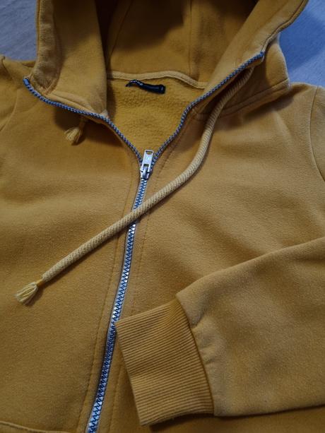 Horčicová mikina, s