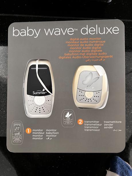 Digitálny audio monitor zn summer baby wave deluxe, 