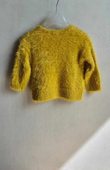 Benetton huňatý pulóver velkost 92, benetton,92