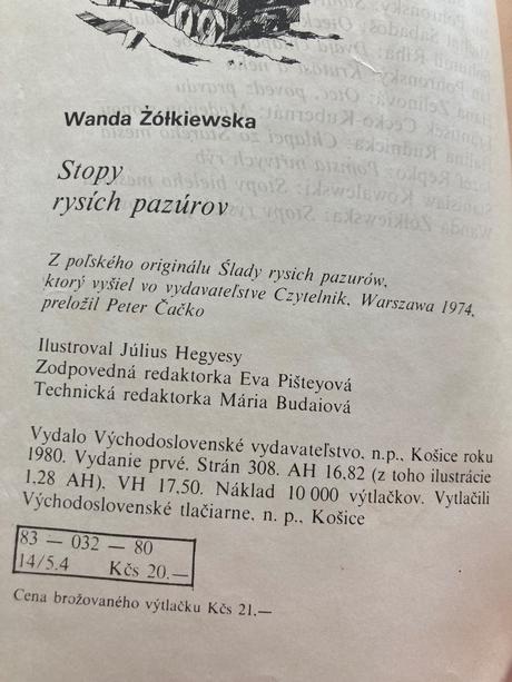 Stopy rysích pazúrov wanda žółkiewska (1980), 