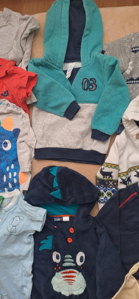 Oblečenie veľkosť 74, 68–80