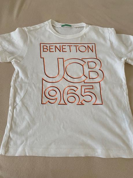 Biele tricko, benetton,116