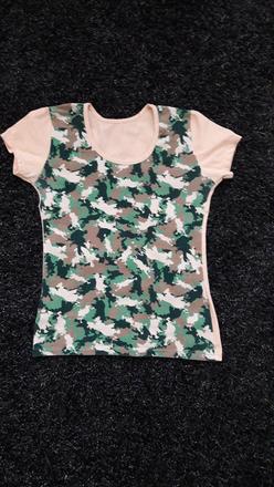 Maskáčové tričko, m