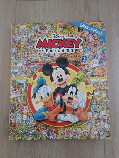 Disney mickey mouse 4 veľké knihy s hádankami, 