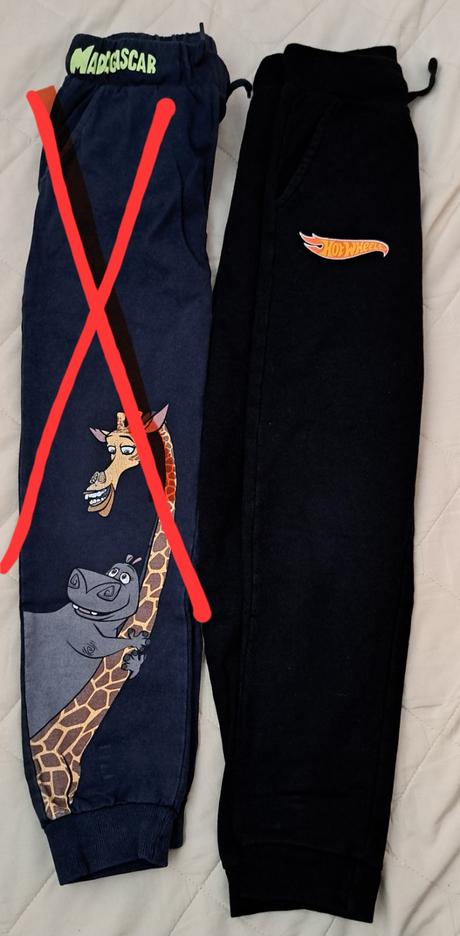 Balík oblečenia 128 - 134, 122–134