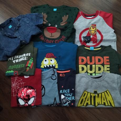 Balík oblečenia, 122–134