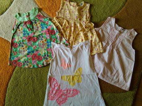 4x šaty v. 9-12 mes., 74