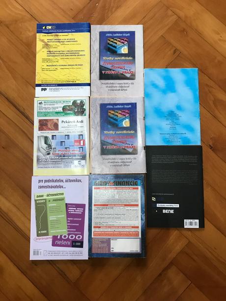 8 kníh - sociálna práca, legislatíva,